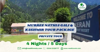 Murree Nathia Gali & Kashmir Tour Package 