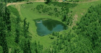 Siri Lake, Top View